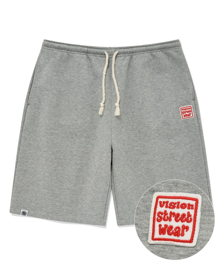 VSW Overfit Jersey Shorts Gray