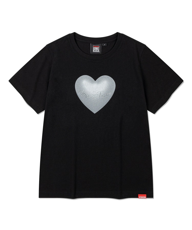 VSW 3D Heart WS T-Shirts Black