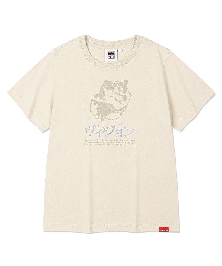 VSW Shiba WS T-Shirts Ecru