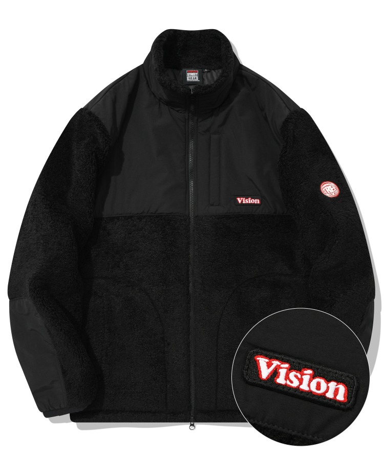 VSW Fleece Padding Jacket Black