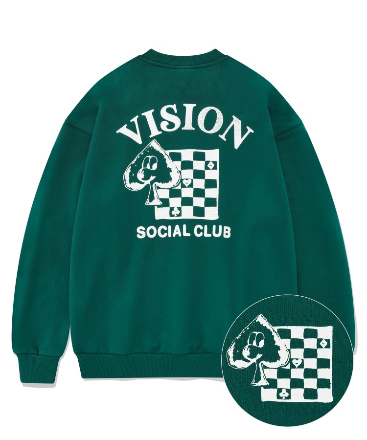 VSW Social Club Crewneck Dark Green