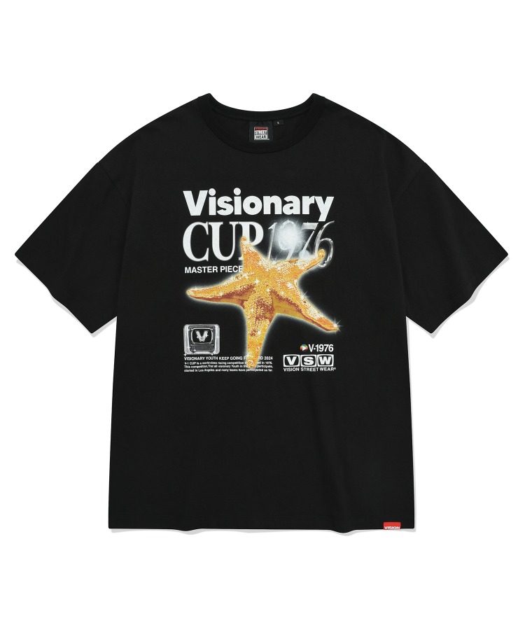 VSW Golden Star T-Shirts Black