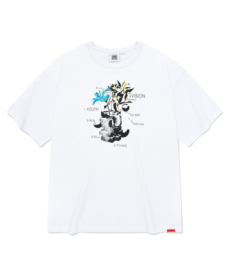 VSW Distortion T-Shirts White