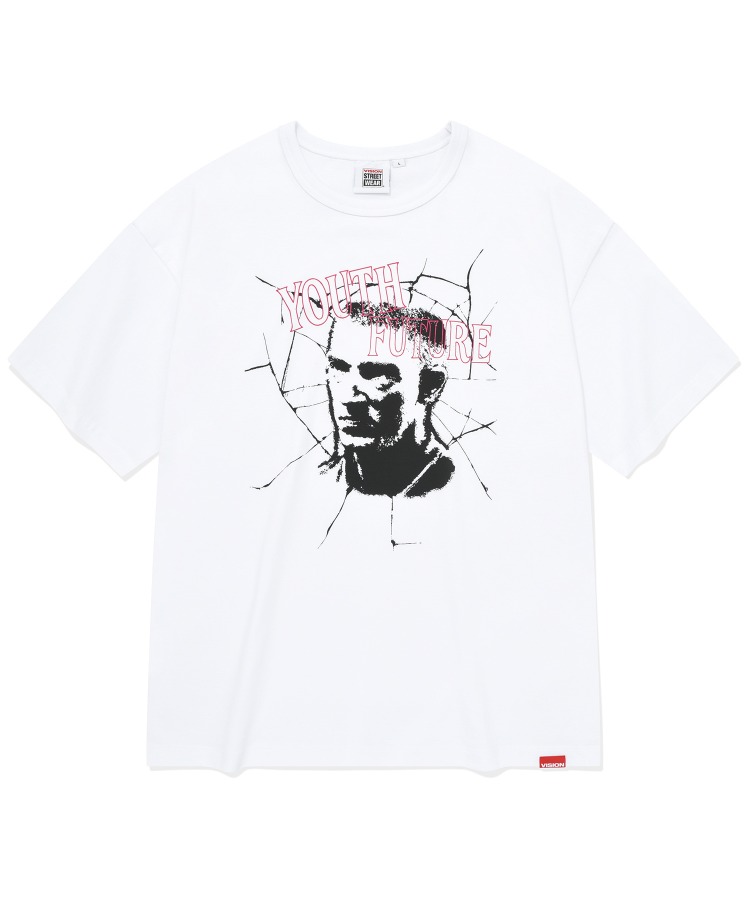 VSW Cracked Defy Youth T-Shirts White